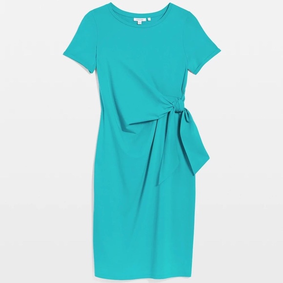 Twist Tie-Front Dress - Picture 1 of 5